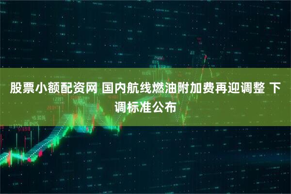 股票小额配资网 国内航线燃油附加费再迎调整 下调标准公布